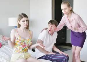 Mẹ kế bắt con gái riêng của chồng quan hệ với cậu con trai